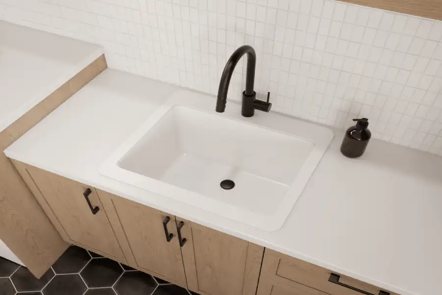 Versatile Laundry Room Sinks and Plumbing