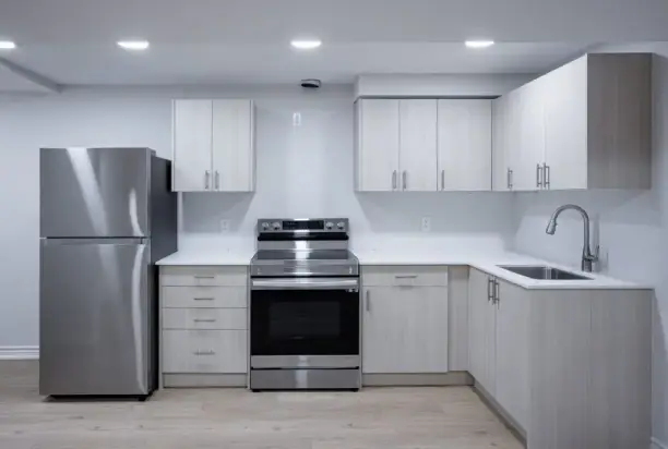 Stylish Basement Bathrooms & Kitchens