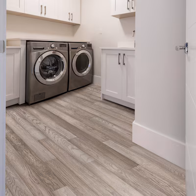 floor and waterproofing in laundry